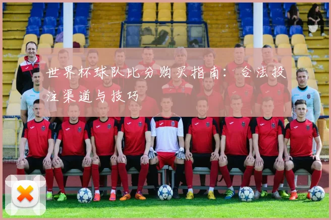 世界杯球队比分购买指南：合法投注渠道与技巧
