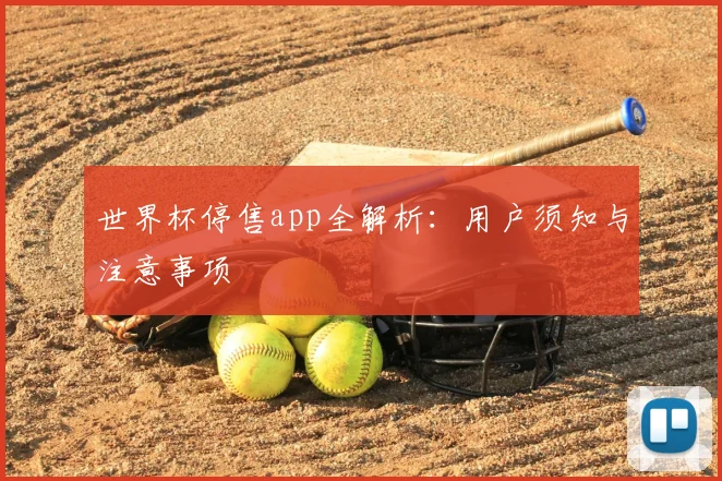 世界杯停售app全解析：用户须知与注意事项